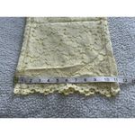 Rachel Parcell Yellow Clover Lace Wide Leg Crop Trousers Pants Womens Size 6 Photo 9