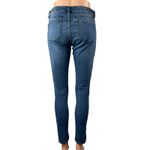 BLANK NYC  Women's Blue Dark Wash Low Waist Slim Skinny Denim Jeans Pants Size 27 Photo 1