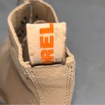 Sorel NEW  Women’s Tan Suede Hi Line Heel Lace Chelsea Boots size 9 Photo 11