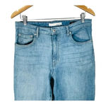 Ella Moss High Waist Straight Leg Ankle Crop Jeans Light Wash Women Size 12/31 Photo 2