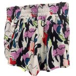 Avia Running Shorts with Bike Liner Multicolor Scribble Print Womens Large Photo 7