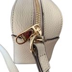 Furla  Afrodite Mini Tan Leather Pebbled Bag Purse Photo 10