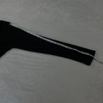 Wild Fable  Crop Top T Shirt Womens XL Black Heart Fitted Stretch Casual Y2K Cute Photo 7