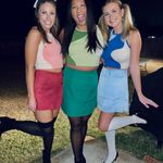 SheIn Green Mini Skirt Photo 1