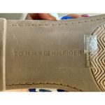 Tommy Hilfiger Thong Sandals Slip On Patent Leather Fabric T Strap Womens 6.5 Photo 9