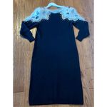 Carole M Vintage 80’s knit Angora sweater dress M 8 Photo 8