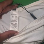 Pretty Little Thing NWT White Bikini 3 Piece Set with Sheer Cover-Up size 6-FLAW Photo 7