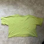 Double Zero Large Olive green cropped shirt Photo 1