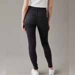 American Eagle Super Hi-Rise Jegging Cozy Next Level Stretch Storm Dark 00 NWT Photo 1
