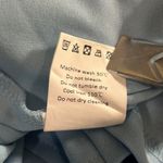 Allegra K NEW Allegra‎ K Blouse Top Womens M Blue Cap Sleeve Peplum Pleated Office Casual Photo 9