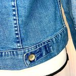 Merona Button Down Denim Jacket Blue Size Small Photo 5