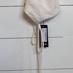 Nasty Gal Off White Drawstring Halter Top NWT - 2 Photo 6