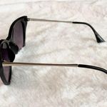 Frame Black Cat Eye Sunglasses Gradient Lenses Metal  Photo 6