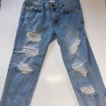 Ffilm Demin Ripped Jeans Blue Size undefined Photo 1
