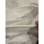 Frame  Le Pixie Hardy Wide Leg Pant High Rise Solid White Size 27 Photo 7