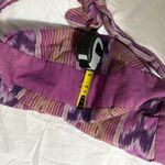 American Eagle Outfitters VTG 2011 Boho Oversized Crescent Ikat Fabric Hobo Bag Photo 10