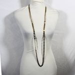 Vintage 60s Gold Mod Medallion Necklace | Sharon Tate Style Photo 1