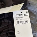 Nordstrom Black Floral leaf Wide-Leg dress Pants xl Photo 5