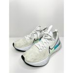 Nike  Athletic Sneakers Size 10 Women's React Infinity Run Flyknit White Ombre Photo 1