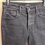 GRLFRND The Karolina Button Fly High Waist Black Denim Jeans Size 27 Nine Lives Photo 3