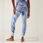 Athleta  Elation 7/8 Tight - Vibrance Snowfall Blue Photo 1