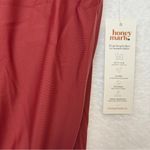 NWT Honey mark. Sage Romper Terracotta Medium Women Modest Swimsuit Beach Brown Photo 7