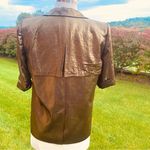 BCBG Maxazria Foley gold metallic blazer Photo 3