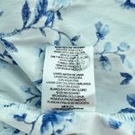 French Connection Blue White Floral Toile Maxi Dress size Small NWT Short Sleeve Photo 10