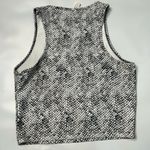 Balance Collection Women's Black and White Sleeveless sport crop Top Photo 1
