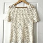 Vintage Crochet Knit Coverup Top Sz S Photo 0