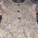 American Rag  spring knit sweater button back long sleeves M Photo 5
