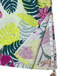 Nicole Miller  Tropical Print Wide Leg Spaghetti Strap Linen Jumpsuit Large NWT Photo 11