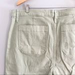 Madewell high rise crop jean wide leg light green size 24 Photo 5