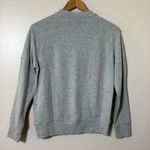 Topshop New  Sweatshirt Ruffle Front Long Sleeve Crewneck Size 6 Photo 8
