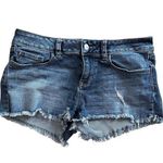 PINK - Victoria's Secret VS PINK distressed denim shorts 4 jeans 5 pocket Summer Victoria’s Secret PINK Photo 0