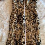 Carolina Herrera Stunning Gold and Black Strapless Dress Size 6 Photo 6