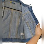 Jean Vest Women's Boho Chic Denim Light Blue Sz 11 EUC Photo 5