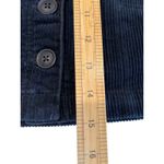 Marine layer Black Button Up Corduroy Mini Skirt Women's Size 0 Retro 90s Y2K Photo 8