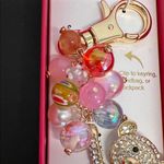 Piper  L | Teddy Bear Hanging By Balloons 🧸 🎈Bag Charm Photo 1