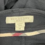 Burberry  Brit Womens Pants Medium Black Stretch Motto Designer Zip Rebel Skinny Photo 9