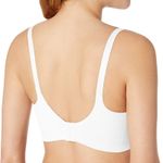 Playtex Women's Maternity & Nursing Seamless Wirefree Bra White 2X Photo 2
