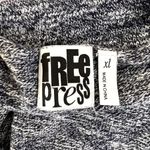 Free Press  Blue Marled Scoop Neck Sweater Photo 6