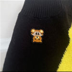 Teddy Fresh  Rainbow Wave Half Zip Knit Top Photo 4