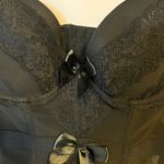 CORSET‎ BLACK UNBRANDED (M) NWOT Size M Photo 2