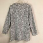 14th & Union  gray V-neck tunic sweater XL Photo 2