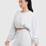 Oner Active ALL DAY LIGHTWEIGHT OVERSIZED V-NECK SWEATSHIRT Photo 1