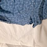 Rewind : Denim Blue Floral Romper- M Photo 9