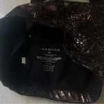 Carbon 38 Art Foil Rose Gold Splatter Cross Back Bra sz XS Photo 5