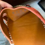 Franco Sarto  Red and Orange, coral summer Sandals with Espadrille Sole size 8 Photo 6