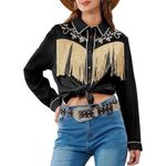 Idyllwind ✨ Womens Cory Ray Lurex Long Sleeve Western Sz XS Top✨ Photo 1